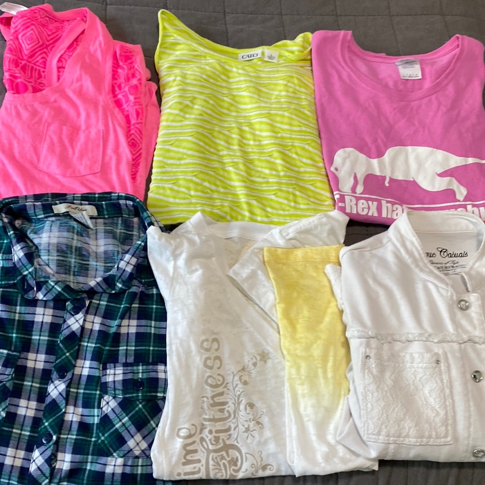 Random Bundle Of (6) Women’s Tops |Size Large - image 1